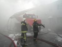 52 человека и 11 машин тушили здание в Нижегородском районе 
