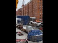 Два тоннелепроходческих щита доставили на стройплощадку нижегородского метро 