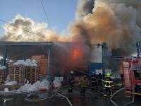 Прокуратура начала проверку из-за пожара в ангаре в Нижнем Новгороде 