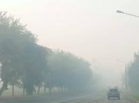 Смог окутал ЗАТО Саров из-за лесных пожаров в Мордовии 