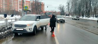 Водитель Hyundai сбил троих детей на переходе в Канавинском районе 