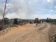 На мусорном полигоне в Сергачском районе тушат пожар 
