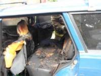 Автомобиль загорелся в Нижегородской области 