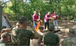 Нижегородские артисты выступили перед бойцами СВО в ЛНР 
