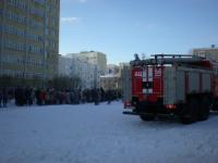 Школа горела в Выксе 25 января 