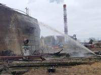 Возгорание резервуара с нефтепродуктами ликвидировано в Нижнем Новгороде 