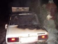 Автомобиль сгорел в Дзержинске ночью 13 июля 