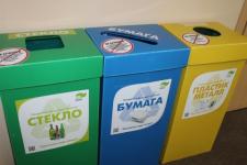 «Школа №24» подхватила эстафету по установке экоурн для раздельнгоо сбора мусора 