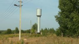Водонапорную башню в деревне Песочное Воскресенского района восстановили за 500 тысяч рублей 