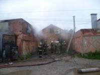 Большой пожар произошел в Дзержинске ночью 9 июля 