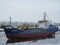 Нефтеналивной танкер проекта RST27 спущен на воду в Нижнем Новгороде 11 мая 