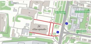 Движение у нижегородского Дворца спорта ограничат 14 февраля 