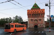 В центре Нижнего Новгорода по-новому закольцуют троллейбусы 