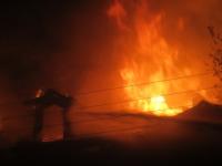 Баня сгорела в Починковском районе 21 марта 