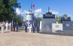 Макет рубки подлодки «С-7» установили на площади Славы в Сормове 