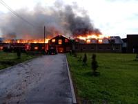 Пожар на конюшне в Нижегородской области ликвидирован 