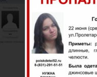 15-летняя Елена Головатенко, пропавшая в Нижнем, уехала в Москву на поезде 