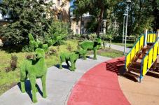 Еще два общественных пространства благоустроены в Московском районе Нижнего Новгорода 