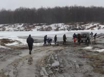 Закрыта ледовая переправа через Суру в селе Наваты Нижегородской области  