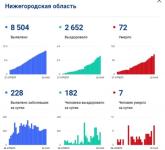 Нижегородская область вернулась в топ-4 по новым COVID-случаям 