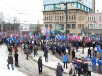 Более десяти тысяч нижегородцев поддержали на митинге русскоязычное население Украины 