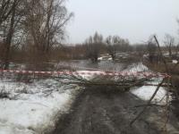 Низководный мост через Пьяну затопило в Нижегородской области 10 апреля
 