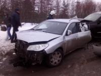 Три иномарки столкнулись под Дзержинском Нижегородской области 