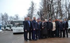 17 новых автобусов получили спортивные учреждения Нижегородской области 