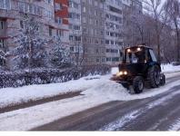 Последствия снегопада в ночь на 4 января ликвидируют в Нижнем Новгороде 