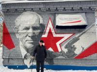 Портрет ветерана ВОВ появился на ТП «Нижновэнерго» на Красносельской улице 