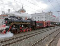 Поезд Победы встретили в Нижнем Новгороде 8 мая 