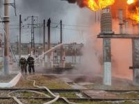 Неисправность трансформатора стала причиной пожара на электроподстанции в Сормове 