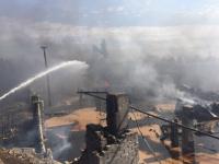 Цех по розливу растворителей сгорел в промзоне Дзержинска 
