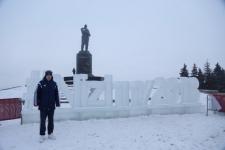 Ледяную скульптуру в честь Чемпионата мира по футболу FIFA 2018 установили в Нижнем Новгороде  