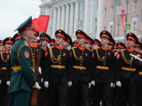 Опубликованы кадры с парада Победы в Нижнем Новгороде 