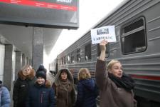 Участники первого железнодорожного круиза побывали в Нижнем Новгороде 