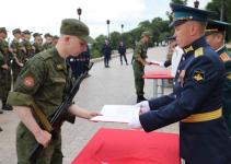 Призывники приняли присягу в Нижегородском кремле 