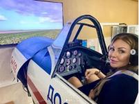 Бочкарева стала пилотом учебного самолета 