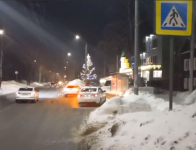Водитель Audi сбила ребенка на переходе в Нижнем Новгороде 
