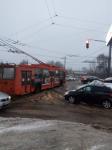 Движение троллейбусов парализовано на площади Советской в Нижнем Новгороде 