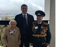 Никитин встретился с ветеранами ВОВ в колокольне Нижегородского кремля 