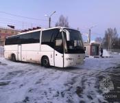 Автобус с паломниками не смог выехать из Дивеева из-за обмерзания пневмоподвески 