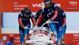 Тринадцатую золотую медаль Олимпиады принес России бобслейный экипаж Зубкова 