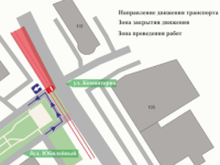 Транспортное движение по бульвару Юбилейному в Сормове ограничат до 6 февраля 