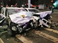 Таксист погиб в лобовом столкновении с «БМВ» в Дзержинске 