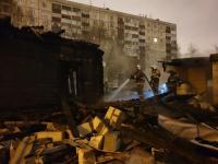 Жилой дом сгорел в Ленинском районе ночью 5 декабря  