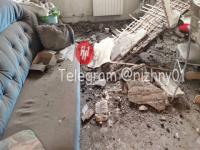 Потолок обрушился в квартире дома на Белинского в Нижнем Новгороде 