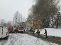 Движение закрыто на пересечении Алексеевской и Звездинки из-за пожара 