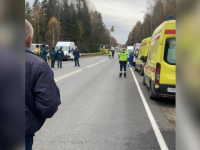 Трассу Р-177 перекрыли из-за жесткой посадки нижегородского вертолета санавиации 