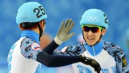 Мужская сборная по шорт-треку принесла России девятое золото Олимпиады 